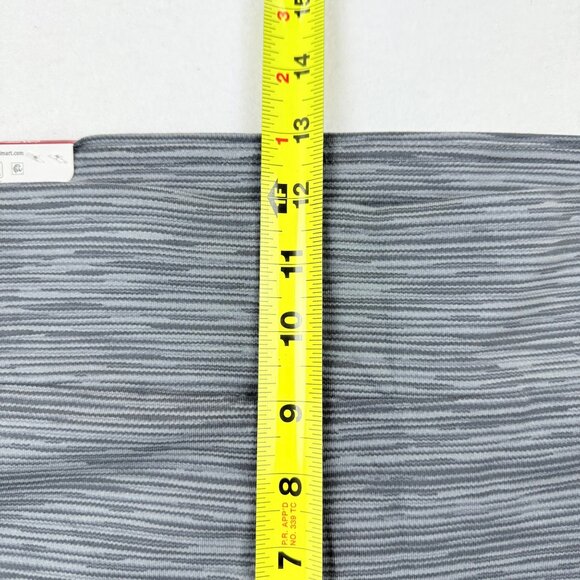 Terra & Sky Women's Space Dye Grey Capri Legging Plus Size 2X (20W-20W) NWT - Picture 9 of 11